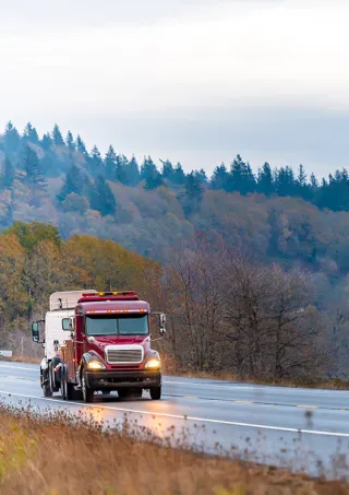 Truck On The Road